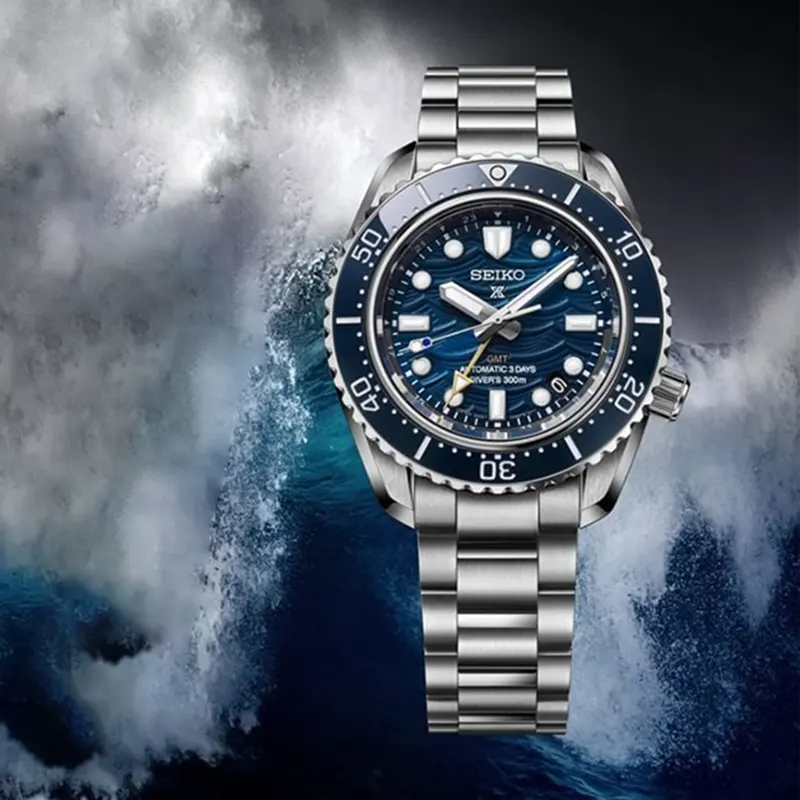 Seiko Prospex Diver’s GMT Turquoise US Limited Edition Men's Watch- SPB475